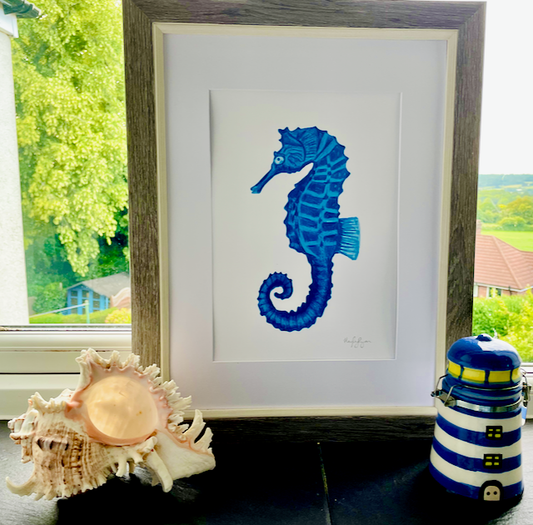 Seahorse Print