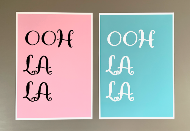 Ooh La La Print