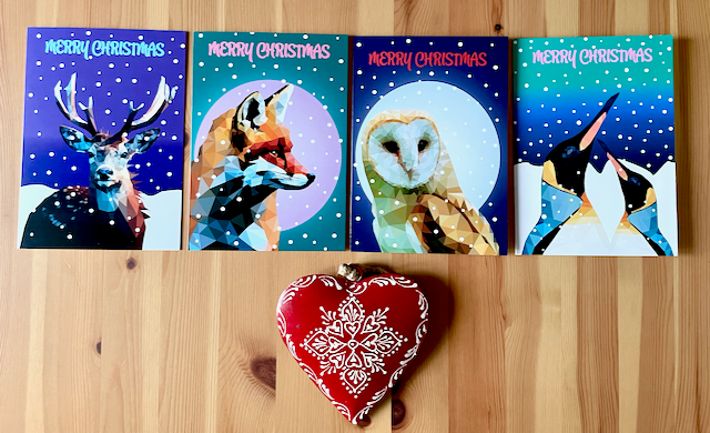 Christmas Cards-Pack Of 8 Cards And Envelopes