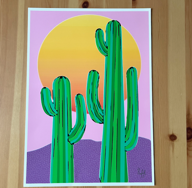 Cactus Print