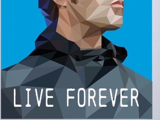 Liam Gallagher Live Forever Print-Liam Gallagher Inspired Print