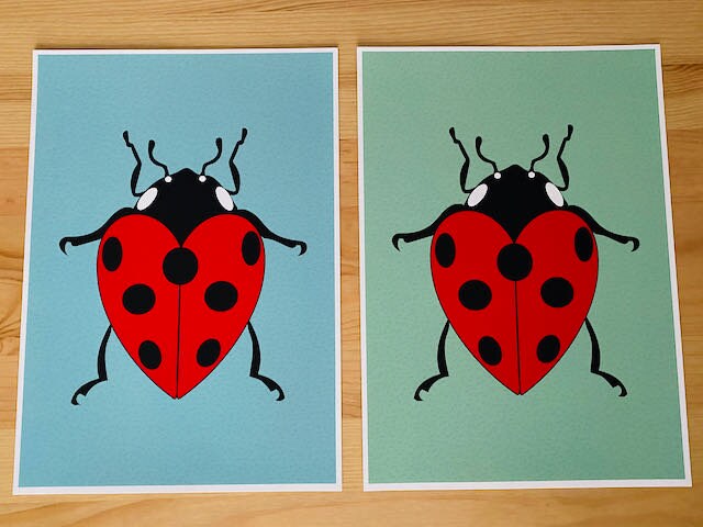 Ladybird Print-Lovebug