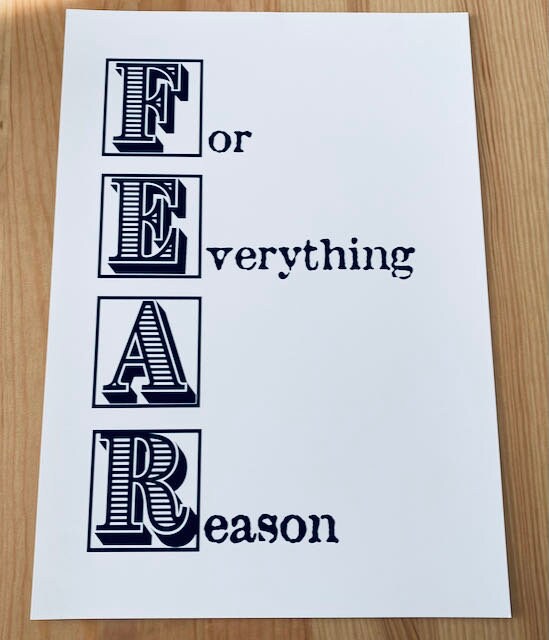 F.E.A.R print-Ian Brown inspired print