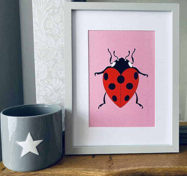 Ladybird Print-Lovebug