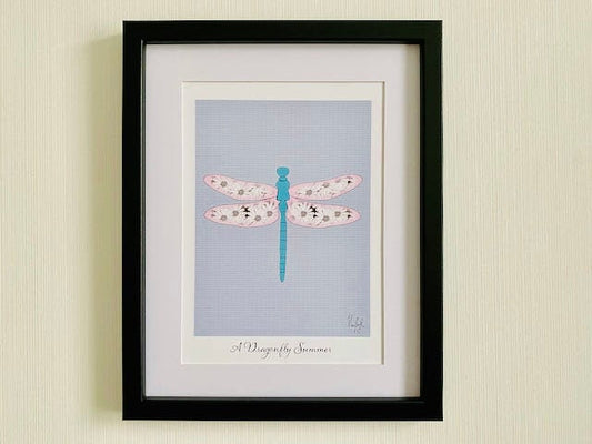 Dragonfly Print-A Dragonfly Summer