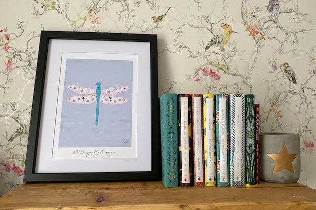 Dragonfly Print-A Dragonfly Summer