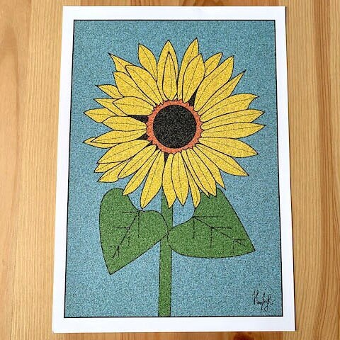 Sunflower Print