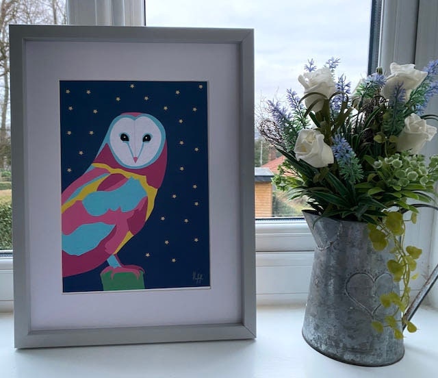 Owl Print-Night Owl Print